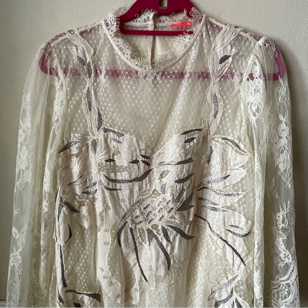 Free People lacrosse dress size medium worn once - Picture 4 of 4
